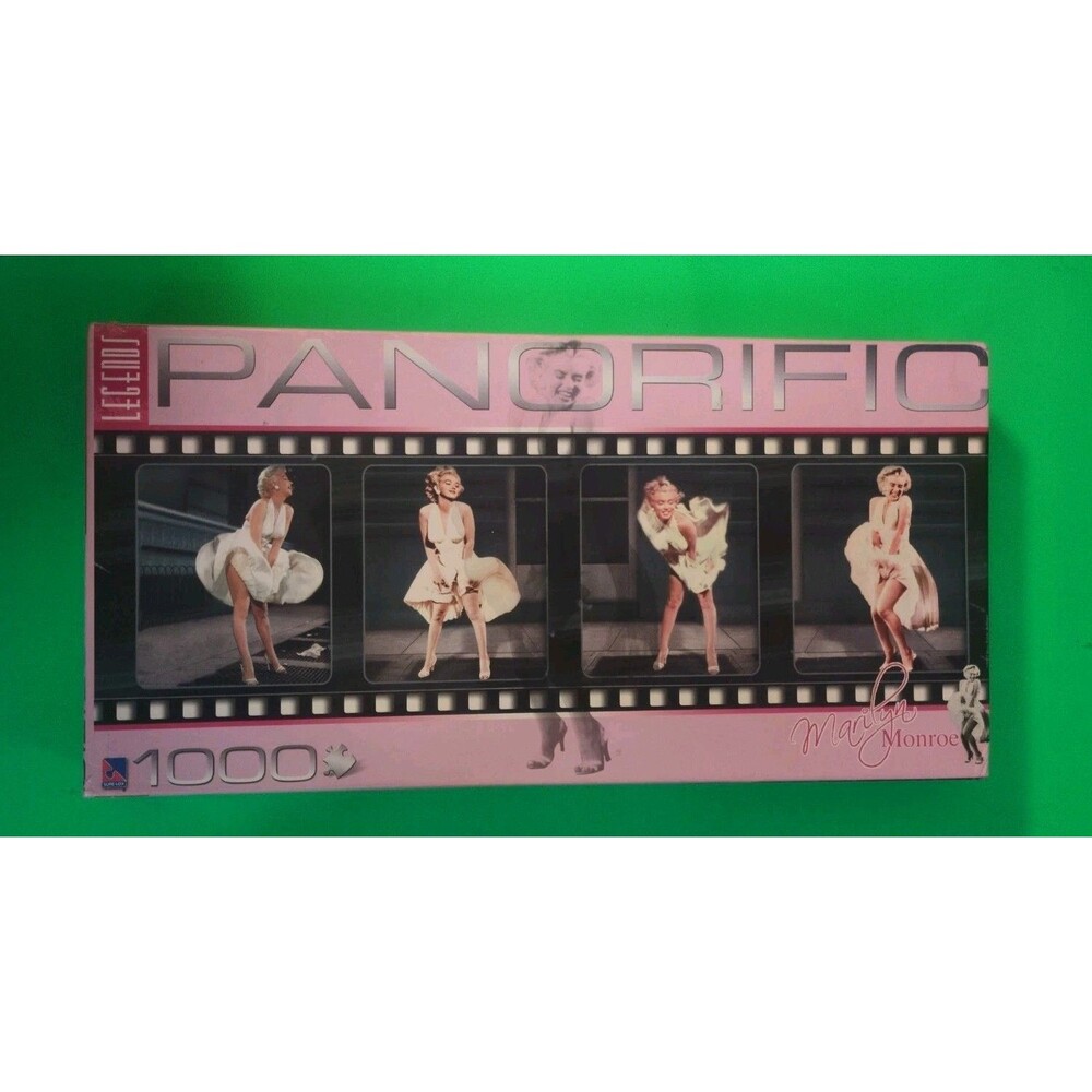Marilyn Monroe Legends Puzzle by Panorific sealed box film reel 1000 piece